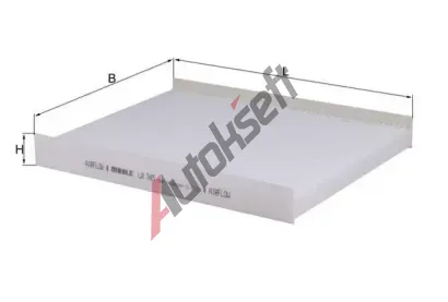 KNECHT Filtr vzduchu v interiru KNC LA 745, LA 745