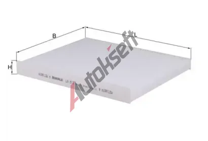 KNECHT Filtr vzduchu v interiru KNC LA 813, LA 813