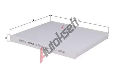 KNECHT Filtr vzduchu v interiru KNC LA 832, LA 832