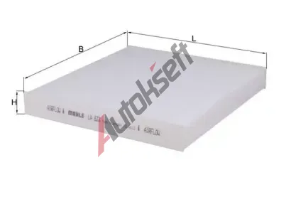 KNECHT Filtr vzduchu v interiru KNC LA 833, LA 833