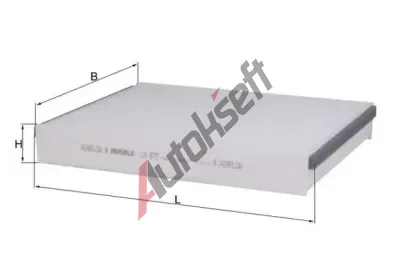 KNECHT Filtr vzduchu v interiru KNC LA 875, LA 875