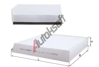 KNECHT Filtr vzduchu v interiéru KNC LA 879, LA 879 KNECHT Filtr vzduchu v interiéru KNC LA 879, LA 879