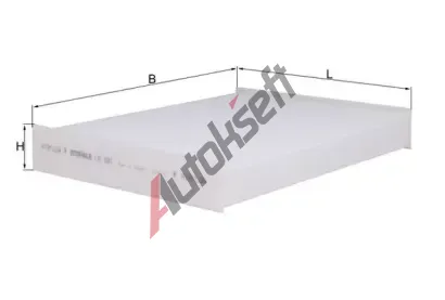 KNECHT Filtr vzduchu v interiru KNC LA 891, LA 891