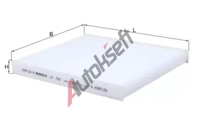 KNECHT Filtr vzduchu v interiru KNC LA 918, LA 918