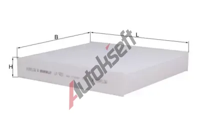 KNECHT Filtr vzduchu v interiru KNC LA 923, LA 923