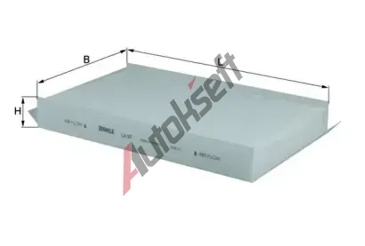 KNECHT Filtr vzduchu v interiru KNC LA 97, LA 97
