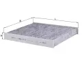 KNECHT Filtr vzduchu v interiru ‐ KNC LAK 120