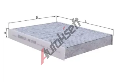 KNECHT Filtr vzduchu v interiru KNC LAK 1506, LAK 1506