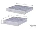 KNECHT Filtr vzduchu v interiru ‐ KNC LAK 191/S