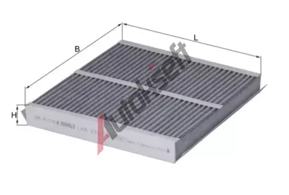 KNECHT Filtr vzduchu v interiru KNC LAK 234, LAK 234