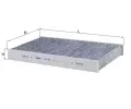 KNECHT Filtr vzduchu v interiru ‐ KNC LAK 280