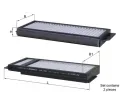 Filtr vzduchu v interiru KNECHT ‐ KNC LAK 346/S