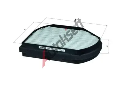 KNECHT Filtr vzduchu v interiru KNC LAK 37, LAK 37