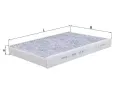 KNECHT Filtr vzduchu v interiru ‐ KNC LAK 387