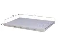 Filtr vzduchu v interiru KNECHT ‐ KNC LAK 422