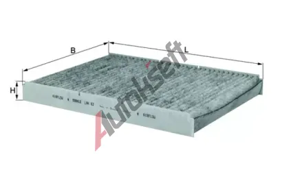 KNECHT Filtr vzduchu v interiru KNC LAK 63, LAK 63