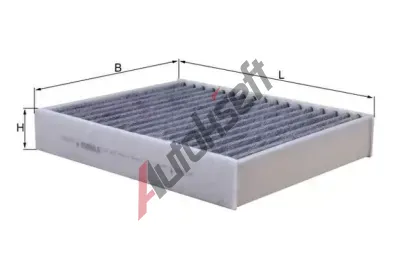 KNECHT Filtr vzduchu v interiru KNC LAK 812, LAK 812