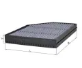 KNECHT Filtr vzduchu v interiru KNC LAK 863, LAK 863