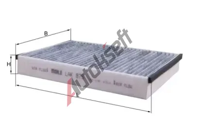 KNECHT Filtr vzduchu v interiru KNC LAK 875, LAK 875