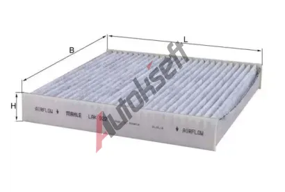 KNECHT Filtr vzduchu v interiru KNC LAK 922, LAK 922