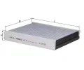 KNECHT Filtr vzduchu v interiru ‐ KNC LAK 96