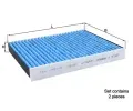 Filtr vzduchu v interiru KNECHT ‐ KNC LAO 467/S