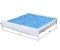Filtr vzduchu v interiru KNECHT ‐ KNC LAO 54