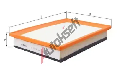 KNECHT Vzduchov filtr KNC LX 1000, LX 1000
