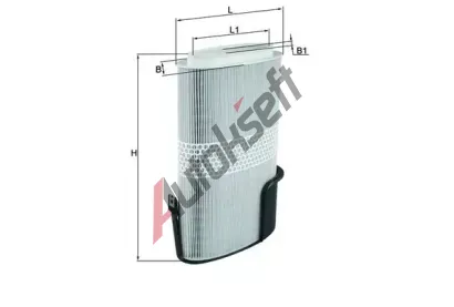 KNECHT Vzduchov filtr KNC LX 1009/6, LX 1009/6