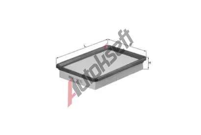 KNECHT Vzduchov filtr KNC LX 1030, LX 1030