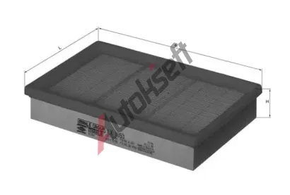 KNECHT Vzduchov filtr KNC LX 1053, LX 1053