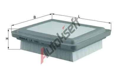 KNECHT Vzduchov filtr KNC LX 1061, LX 1061