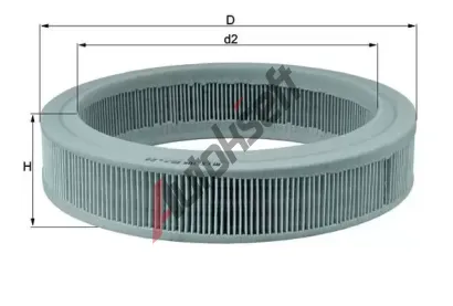 KNECHT Vzduchov filtr KNC LX 108, LX 108