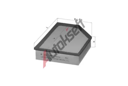 KNECHT Vzduchový filtr KNC LX 1219, LX 1219 KNECHT Vzduchový filtr KNC LX 1219, LX 1219