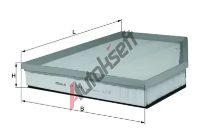 KNECHT Vzduchov filtr KNC LX 1261, LX 1261