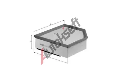 KNECHT Vzduchov filtr KNC LX 1289/1, LX 1289/1