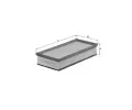 KNECHT Vzduchov filtr ‐ KNC LX 1295