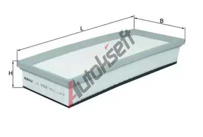 KNECHT Vzduchov filtr KNC LX 1452, LX 1452