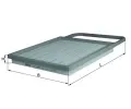 KNECHT Vzduchov filtr ‐ KNC LX 1475