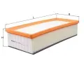 Vzduchov filtr KNECHT ‐ KNC LX 1482