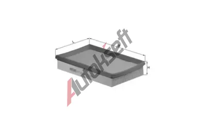 KNECHT Vzduchov filtr KNC LX 1575, LX 1575