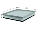 Vzduchov filtr KNECHT ‐ KNC LX 1583