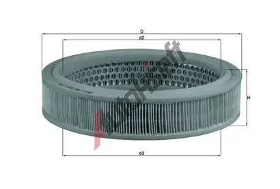 KNECHT Vzduchov filtr KNC LX 160, LX 160