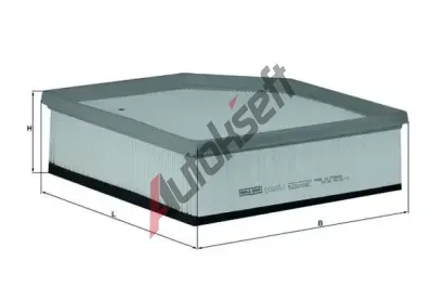 KNECHT Vzduchov filtr KNC LX 1607/1, LX 1607/1