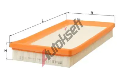 KNECHT Vzduchov filtr KNC LX 1625, LX 1625