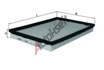 KNECHT Vzduchov filtr KNC LX 1636, LX 1636