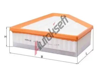 KNECHT Vzduchov filtr KNC LX 1640, LX 1640