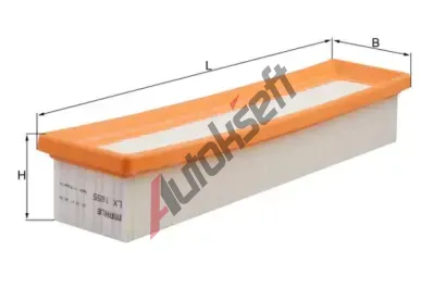 KNECHT Vzduchov filtr KNC LX 1655, LX 1655