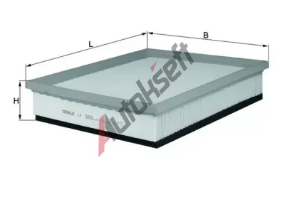 KNECHT Vzduchov filtr KNC LX 1656, LX 1656