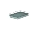 KNECHT Vzduchov filtr ‐ KNC LX 1661